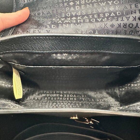 kate spade Dorina Carley Street Black Crossbody - EUC - Picture 8 of 9